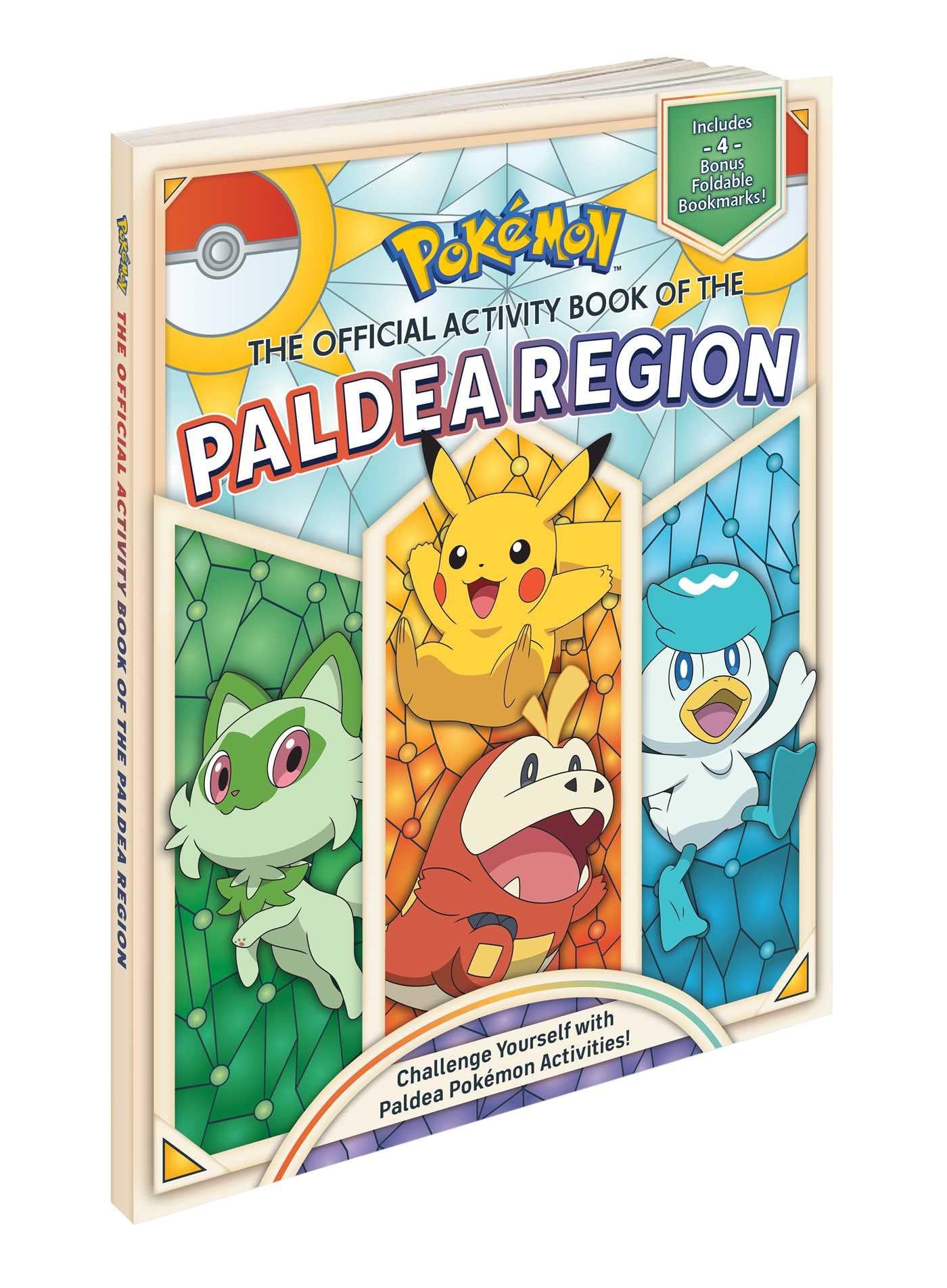 Pokmon The Official Activity Book Of The Paldea Region (Pokemon Pikachu Press),Used