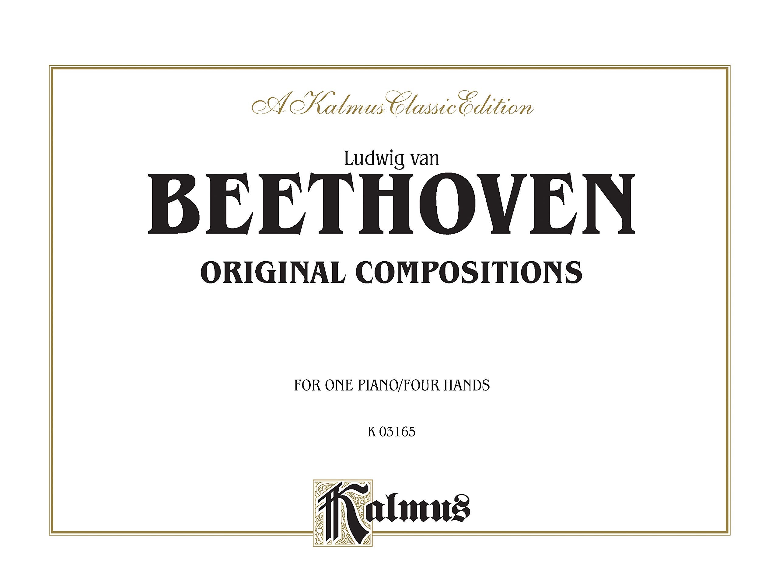 Original Compositions for Four Hands: Comb Bound Book (Kalmus Edition),Used