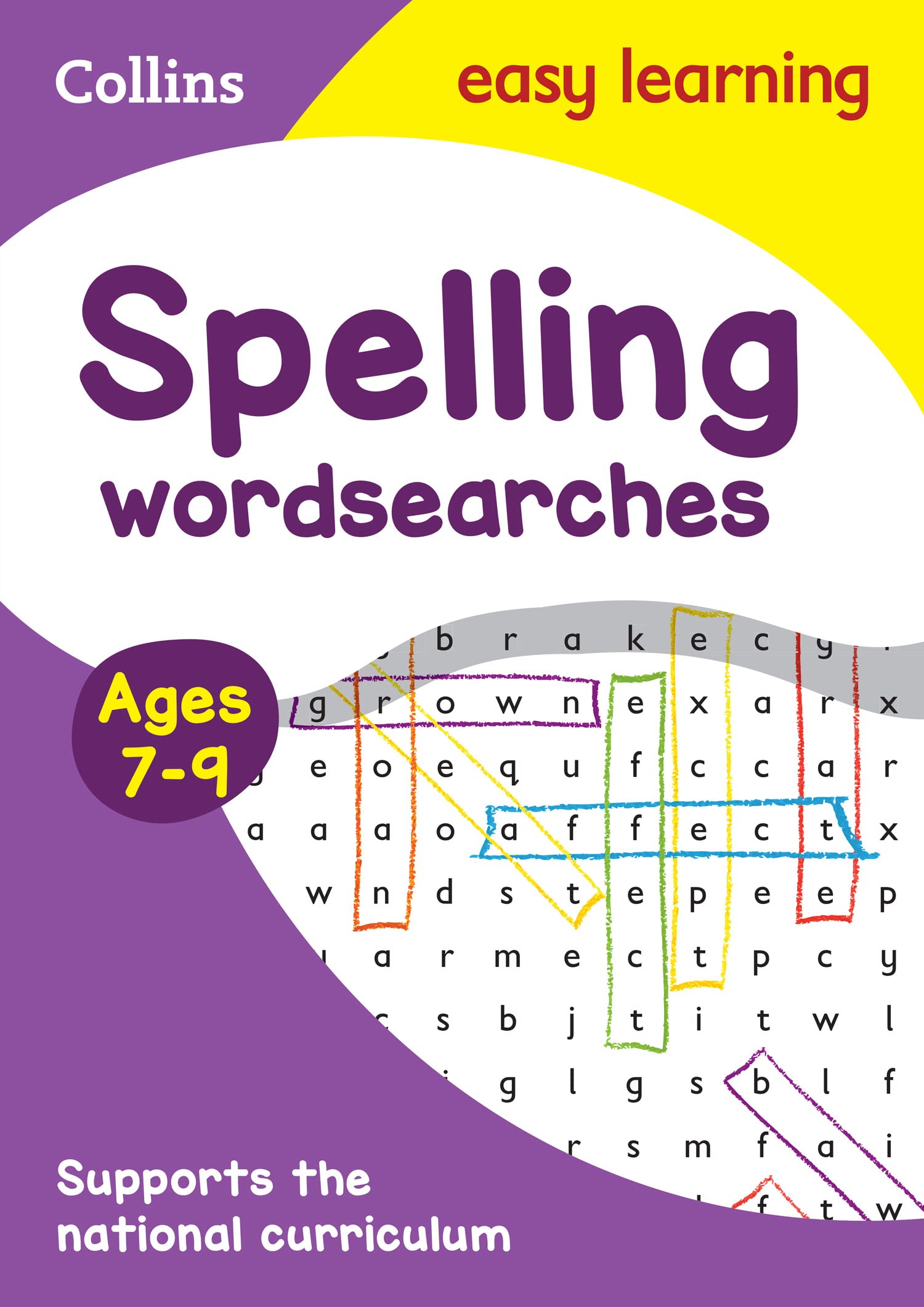Spelling Word Searches: Ages 79 (Collins Easy Learning KS2),Used