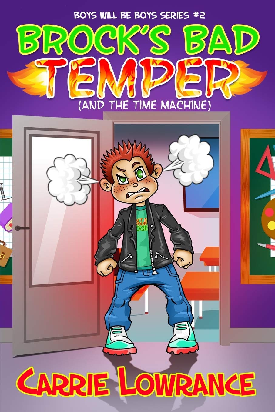 Brock's Bad Temper (And The Time Machine) (Boys Will Be Boys Series),Used