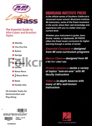 Latin Bass: Private Lessons Series