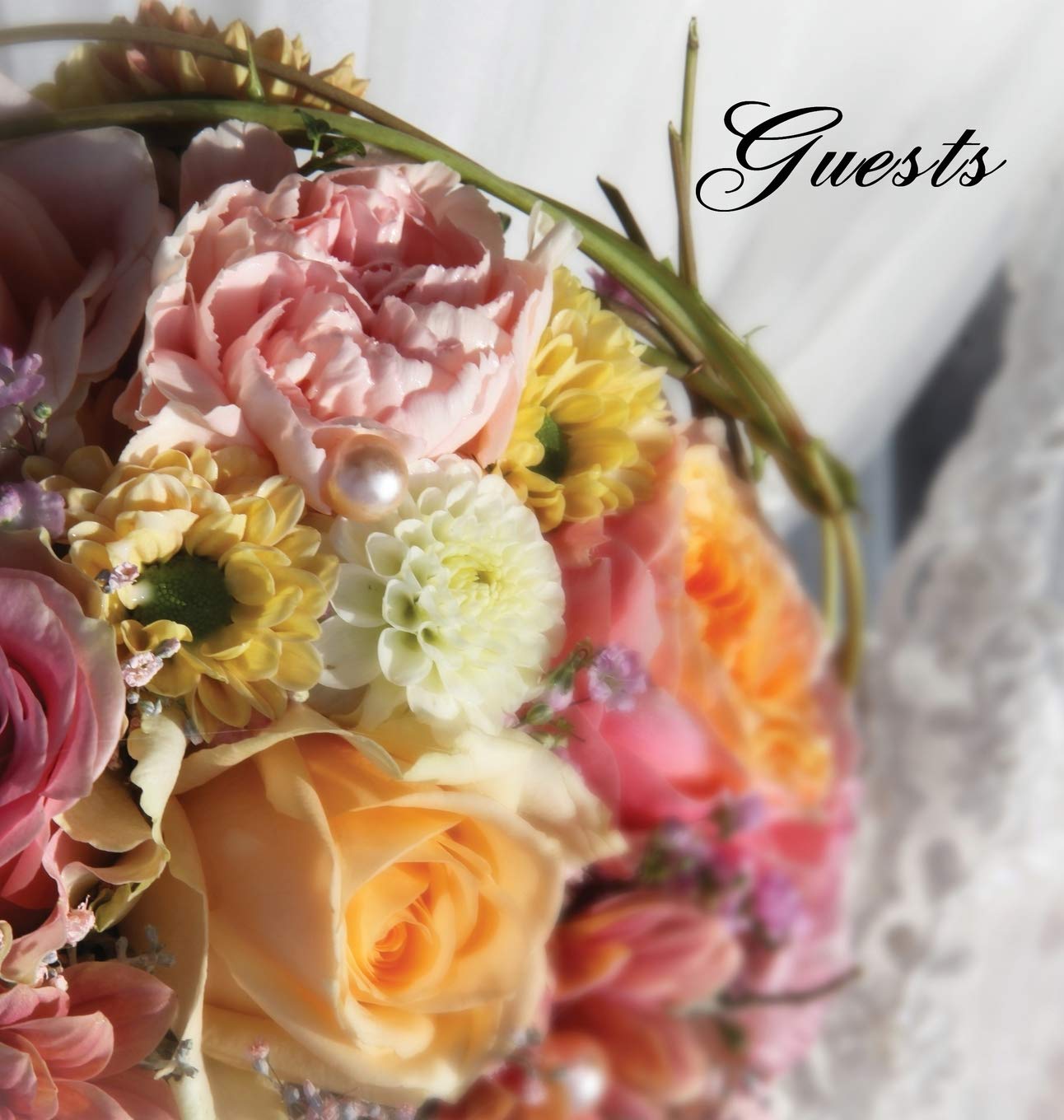 Wedding GUEST BOOK (Hardback), Visitors Book, Comments Book, Guest Comments Book, House Guest Book, Party Guest Book: For weddin,Used