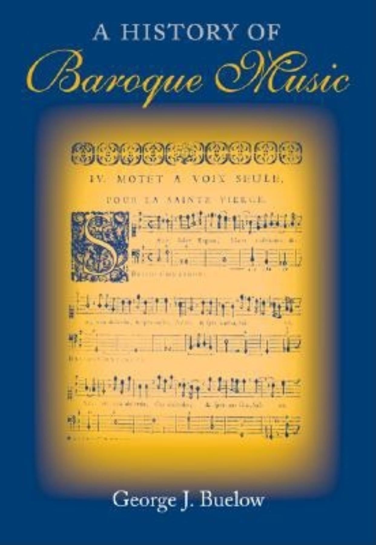 A History Of Baroque Music,New