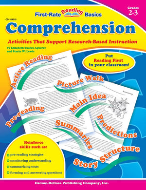 Comprehension, Grades 2  3 (FirstRate Reading Basics),Used