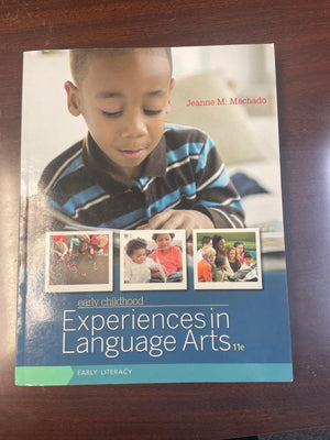 Early Childhood Experiences In Language Arts: Early Literacy-used