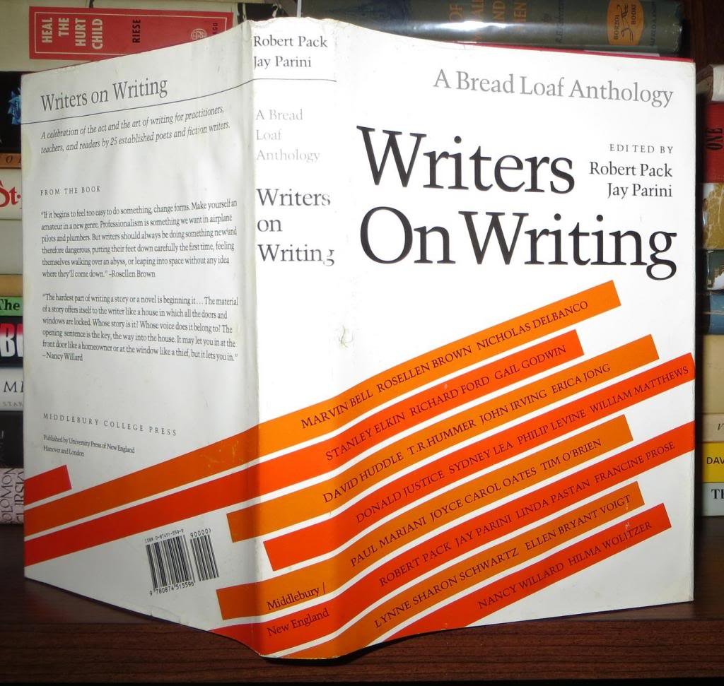 Writers on Writing: A Bread Loaf Anthology,Used