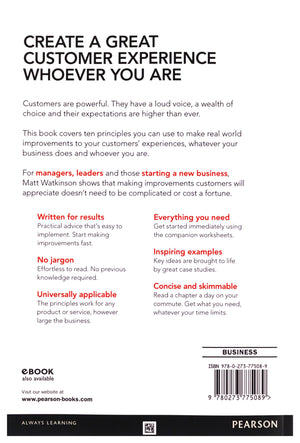 Ten Principles Behind Great Customer Experiences, The (Financial Times Series),New