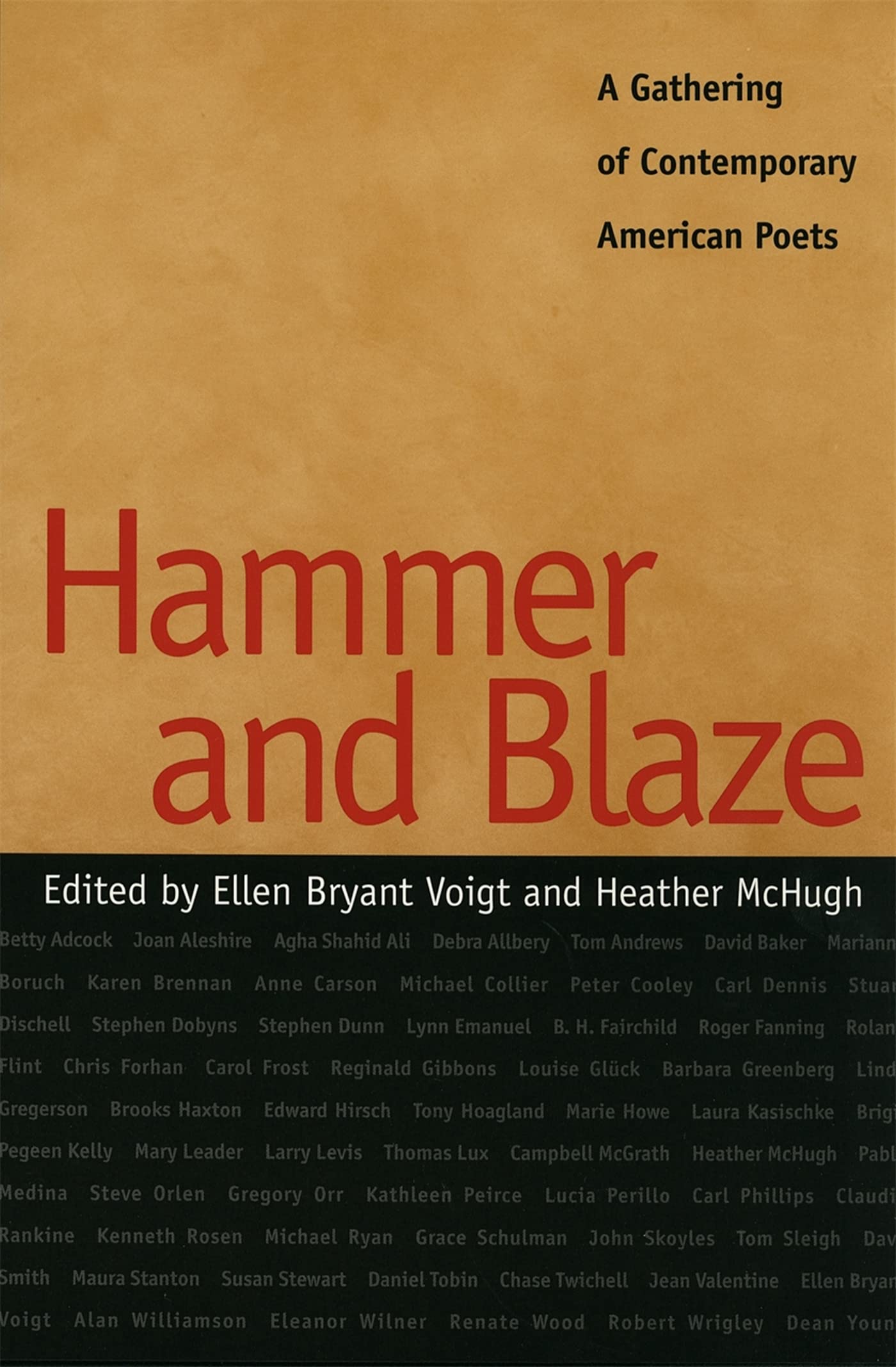 Hammer and Blaze: A Gathering of Contemporary American Poets,Used
