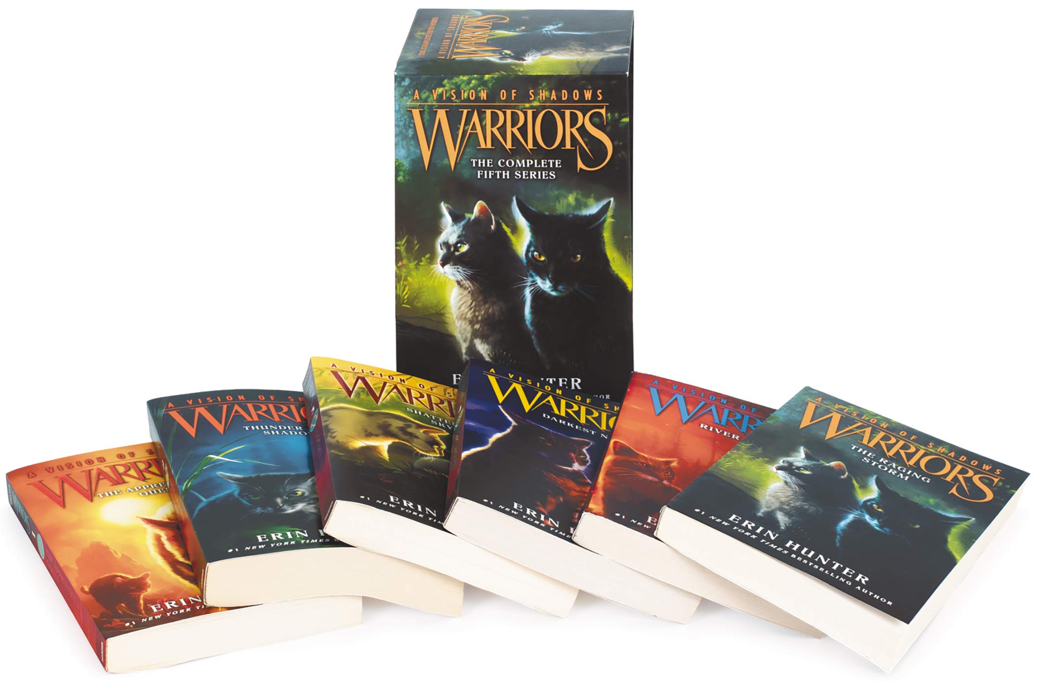 Warriors: A Vision Of Shadows Box Set: Volumes 1 To 6-used