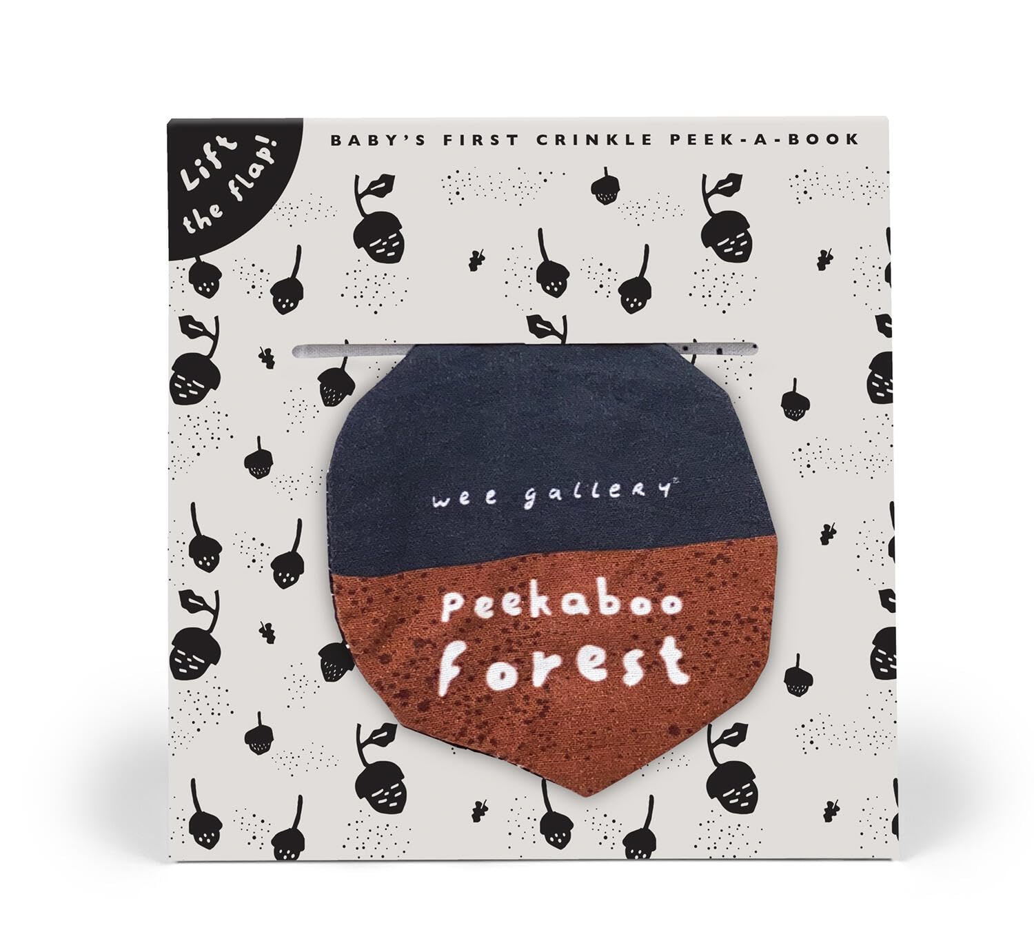 Peekaboo Forest: Baby'S First Crinkle Peekabook  Lift The Flap! (Wee Gallery Peekaboo Cloth Books, 1),New