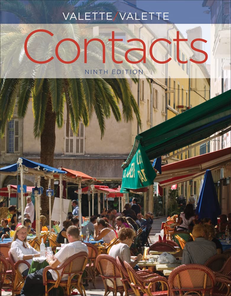 Contacts: Langue et culture franaises (World Languages),Used