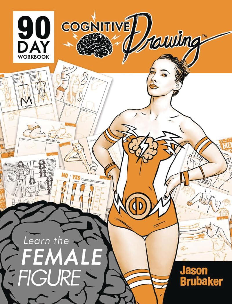Cognitive Drawing: Learn The Female Figure,New