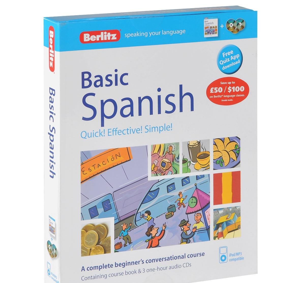 Spanish Berlitz Basic (English and Spanish Edition),Used