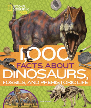 1,000 Facts About Dinosaurs, Fossils, and Prehistoric Life,Used