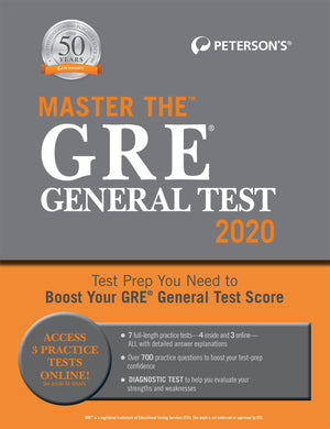 Master the GRE General Test 2020,Used