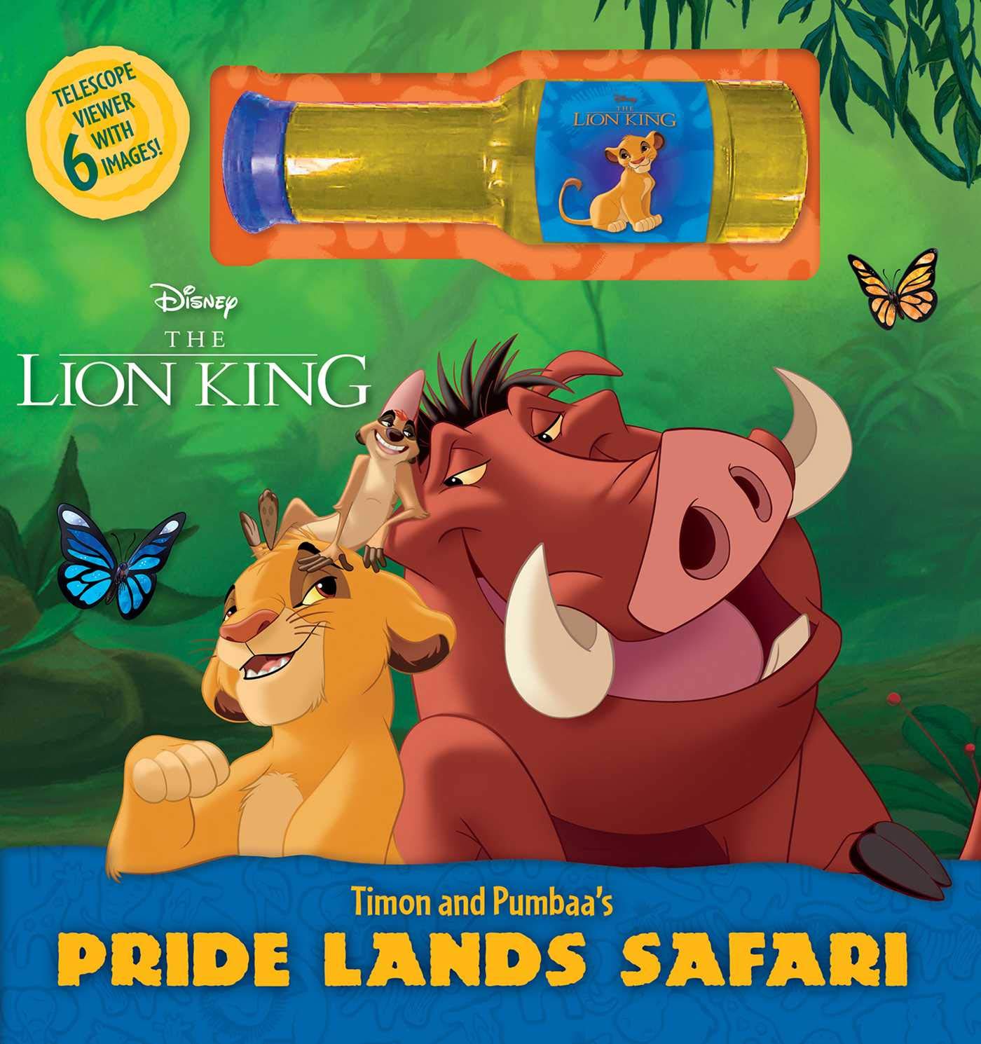 Disney The Lion King Timon and Pumbaa's Pride Lands Safari (Deluxe Book Plus),Used