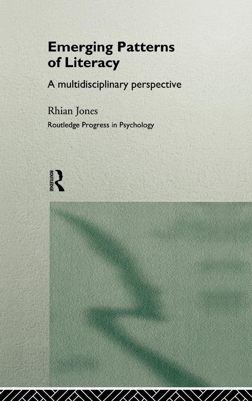Emerging Patterns of Literacy (Routledge Progress in Psychology),Used