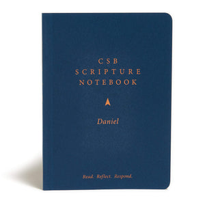 CSB Scripture Notebook, Daniel, Black Letter, SingleColumn, Notetaking, Journaling Space, Sermon Series, Personal Study, Concis,Used