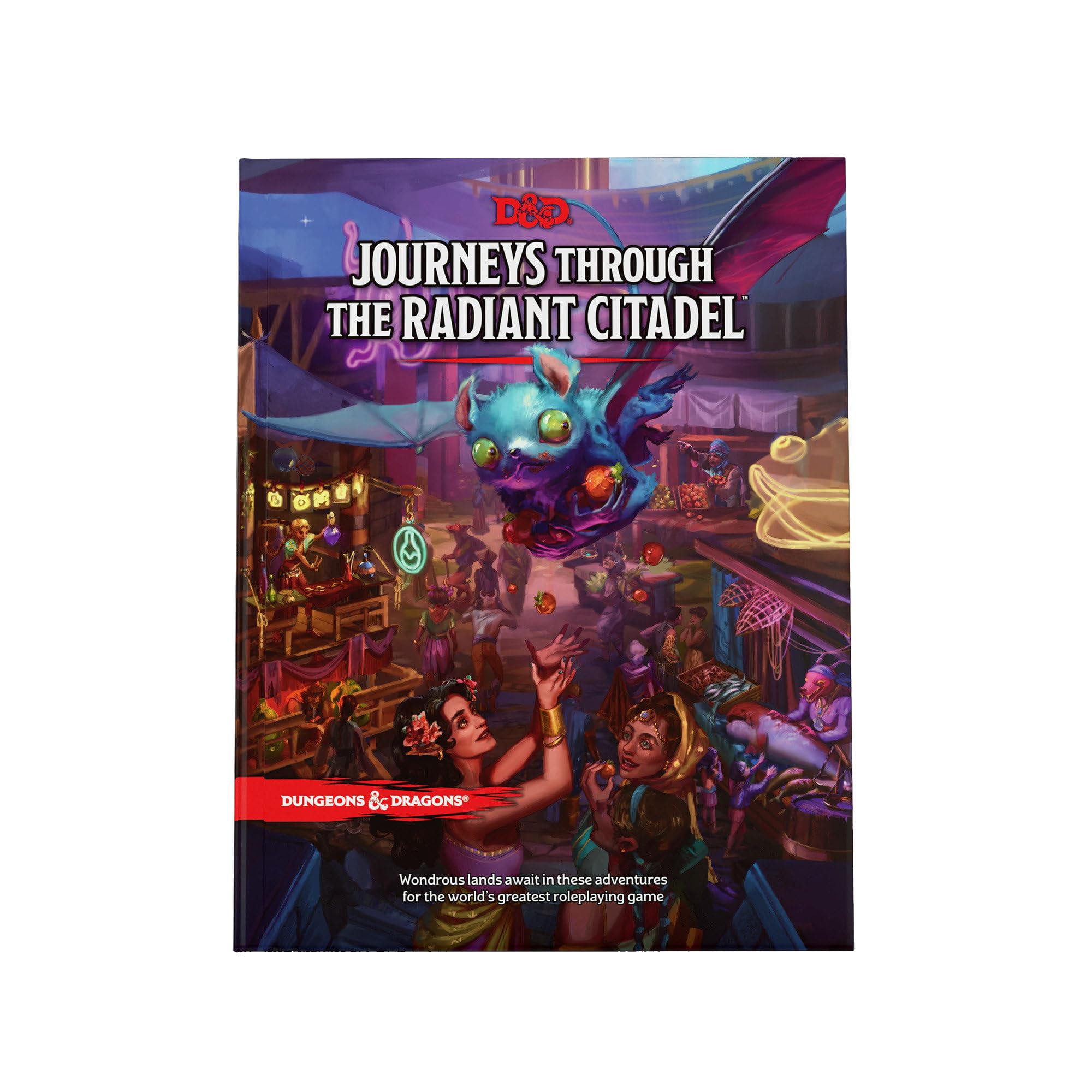 Dungeons & Dragons Journeys Through The Radiant Citadel Adventure Book,Used
