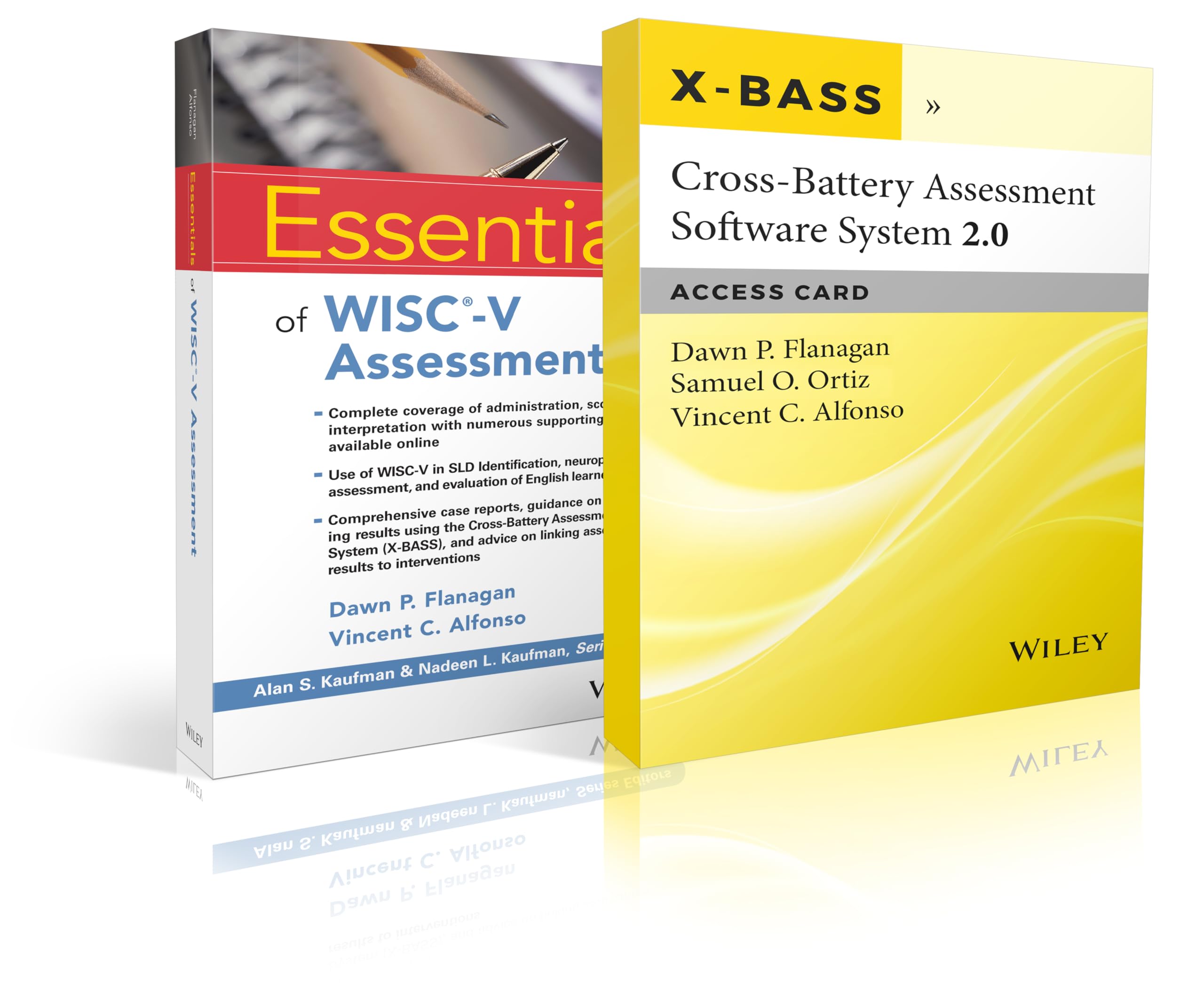 Essentials of WISCV Assessment with CrossBattery Assessment Software System 2.0 (XBASS 2.0) Access Card Set (Essentials of Ps,Used