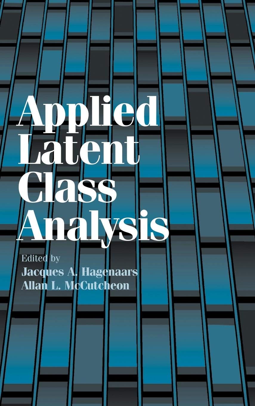 Applied Latent Class Analysis,Used
