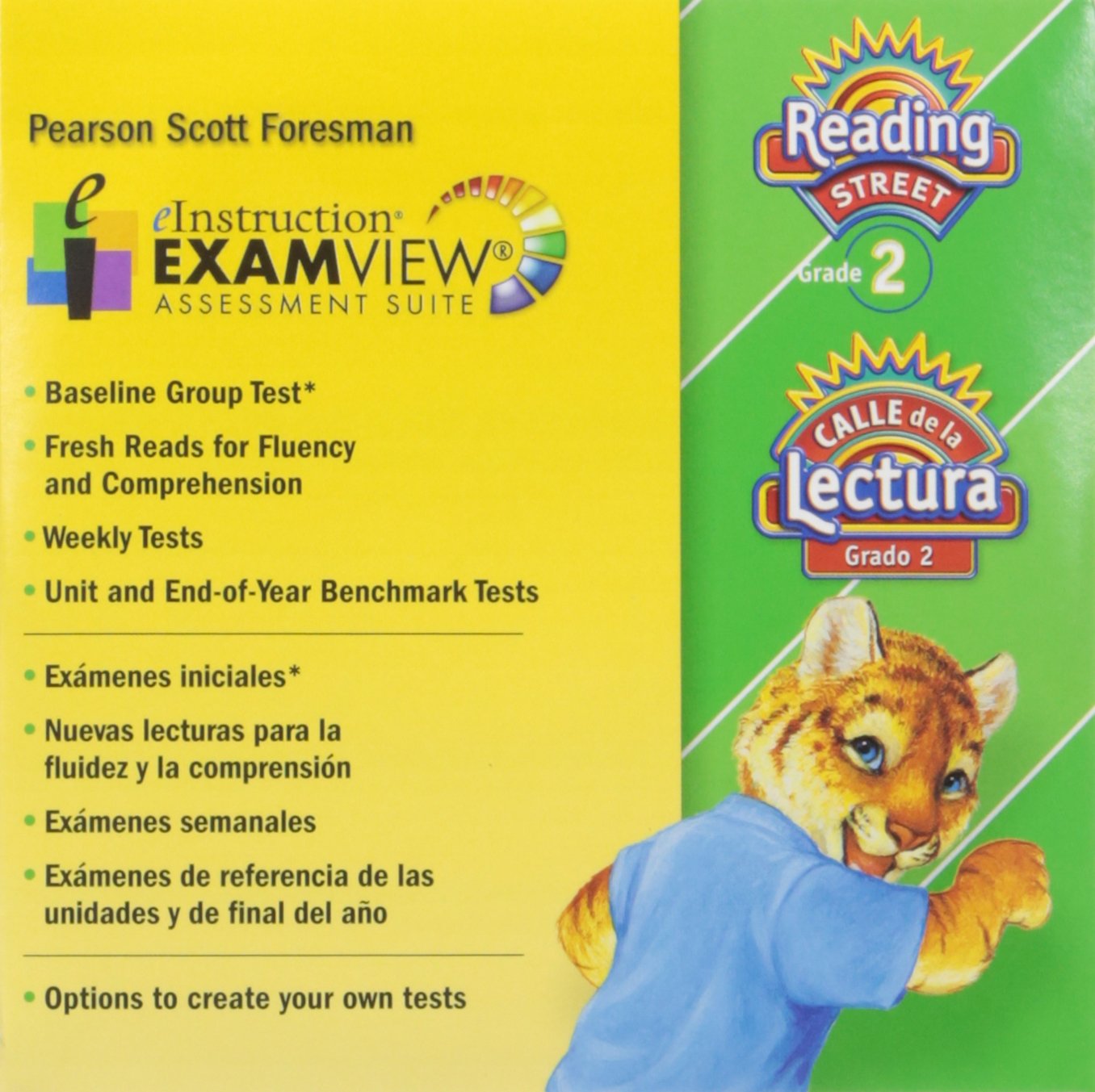 Reading 2011 Examview Cdrom In English And Spanish Grade 2,New