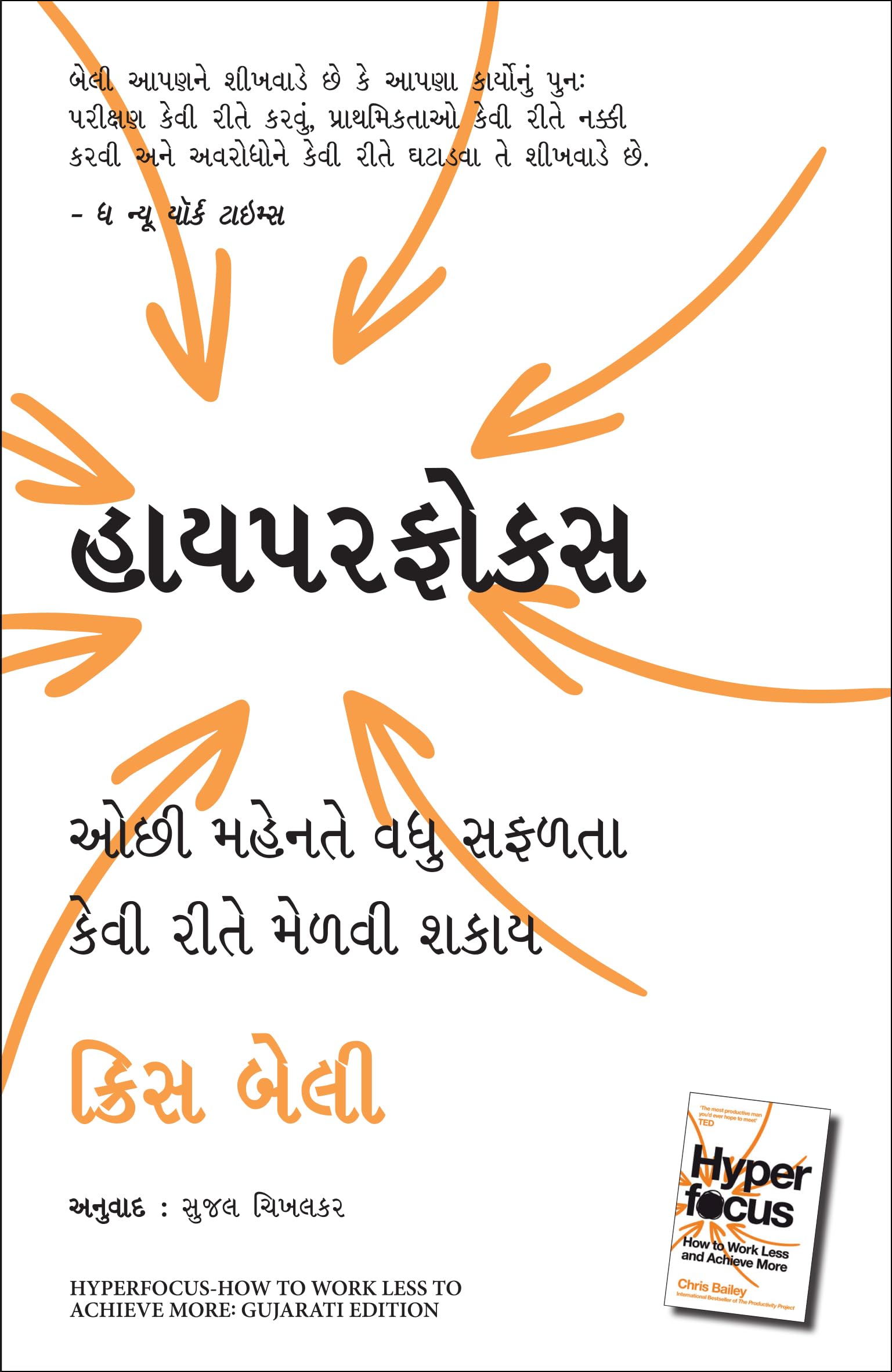 Hyperfocus: How To Work Less To Achieve More (Gujarati)