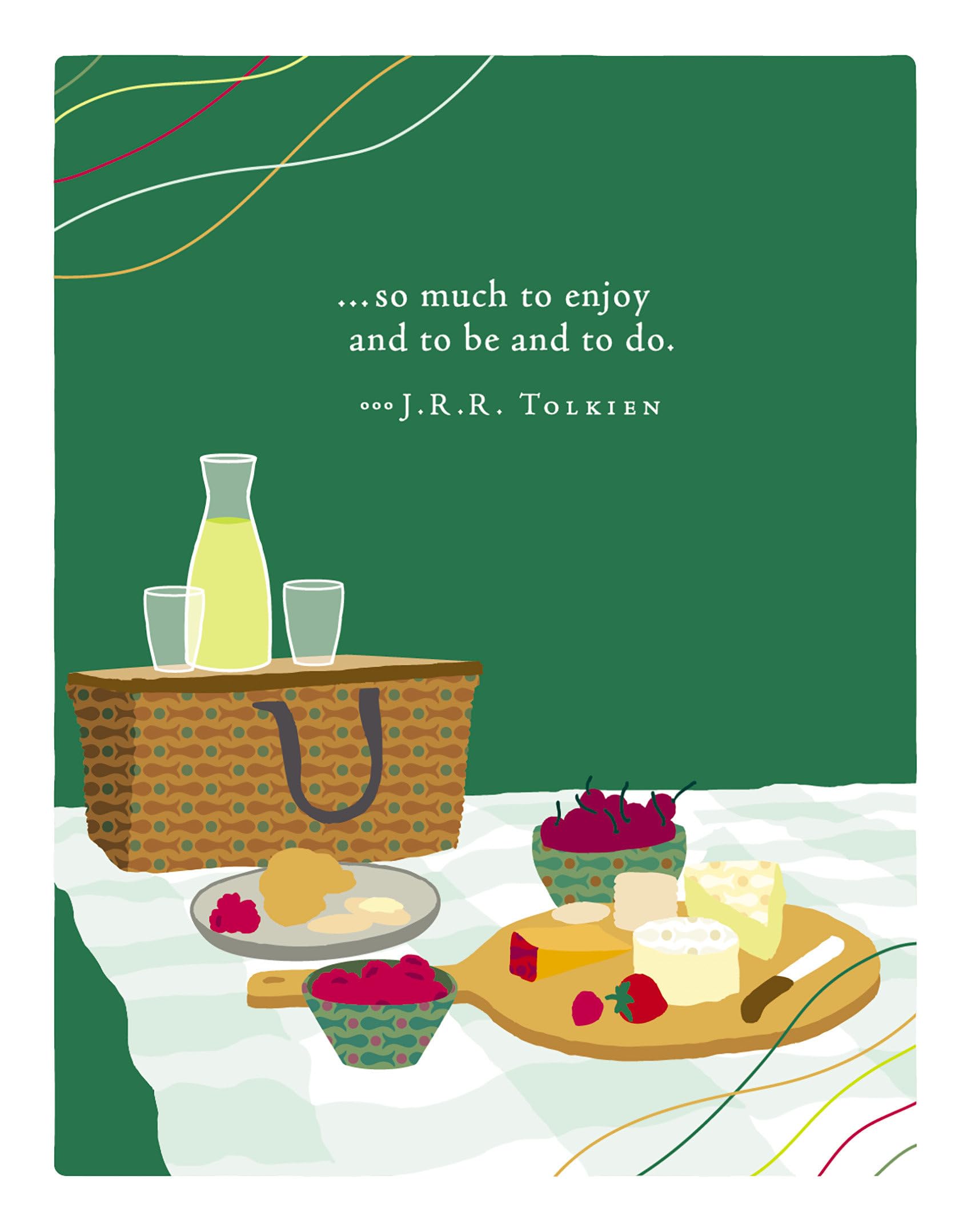 Positively Green Greeting Cards: Birthday  So Much To Enjoy (Pack Of 6)