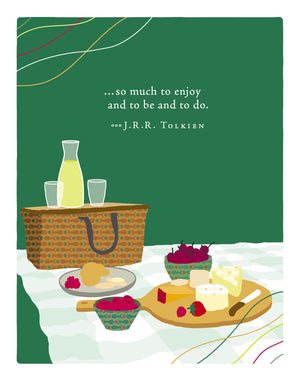 Positively Green Greeting Cards: Birthday  So Much To Enjoy (Pack Of 6)