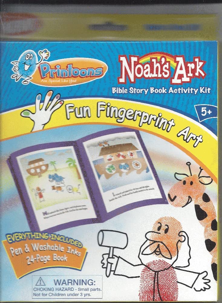 Printoons! Noah's Ark: Storybook Activity Kit,Used