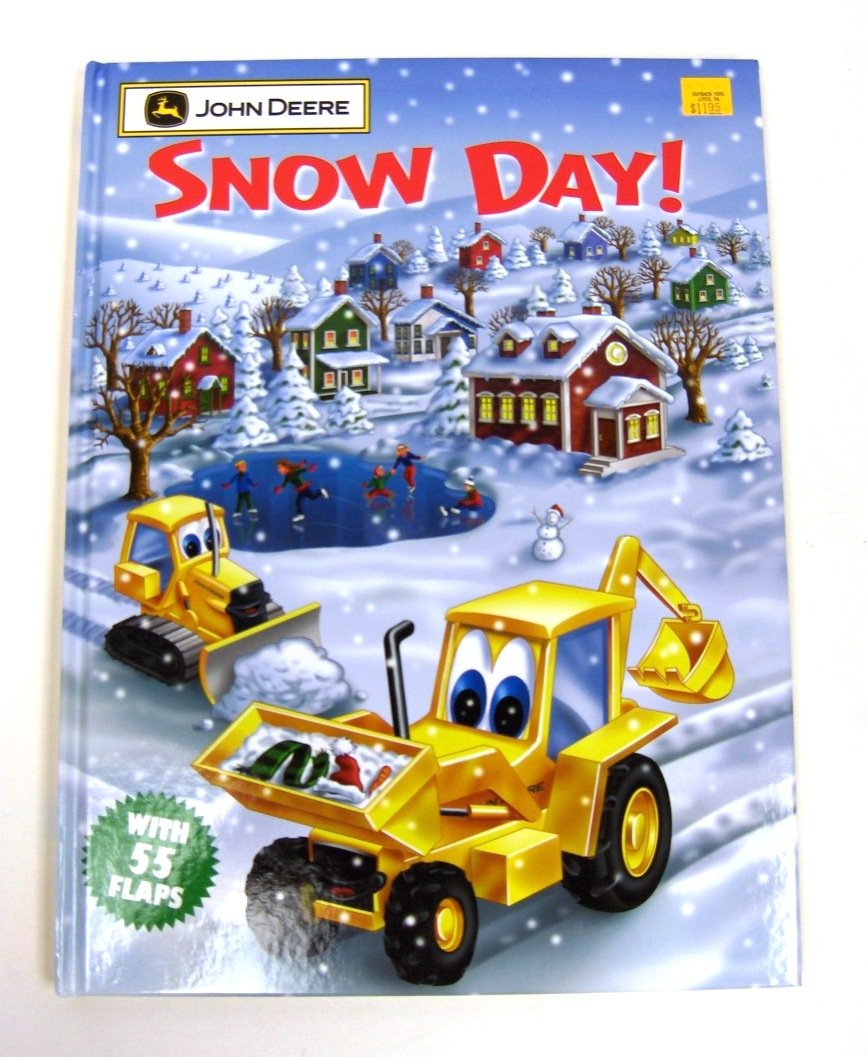 Snow Day: John Deere Giant LifttheFlap Book,Used