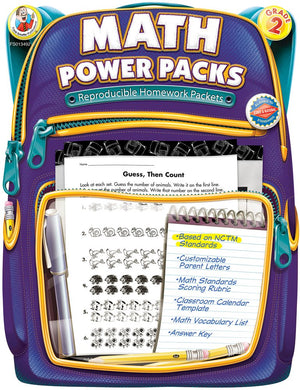 Math Power Packs, Grade 2,Used