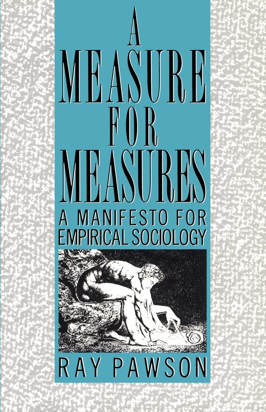 Measure For Measure: Manifesto (International Library Of Sociology (Paperback)),Used
