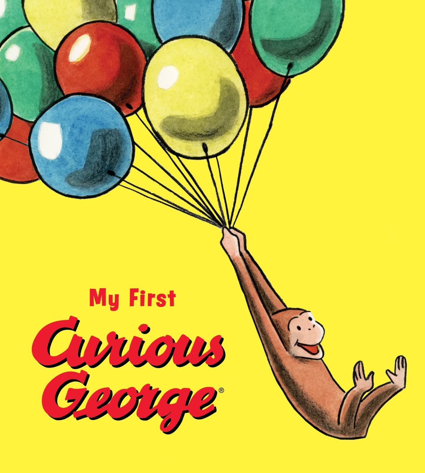 My First Curious George Padded Board Book,New