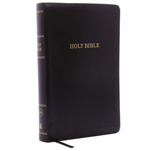 KJV Holy Bible: Personal Size Giant Print with 43,000 Cross References, Black LeatherLook, Red Letter, Comfort Print: King Jame