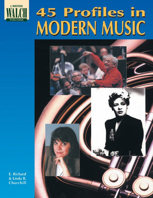 45 Profiles In Modern Music (Blackline Masters)-new