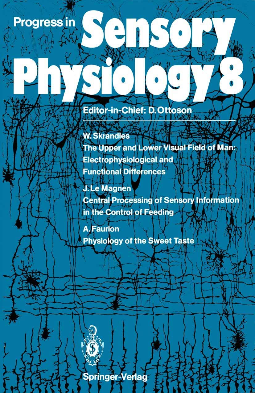 Progress in Sensory Physiology (Progress in Sensory Physiology, 8),Used