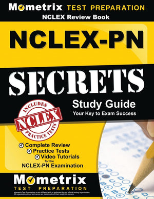 NCLEX Review Book: NCLEXPN Secrets Study Guide: Complete Review, Practice Tests, Video Tutorials for the NCLEXPN Examination,Used