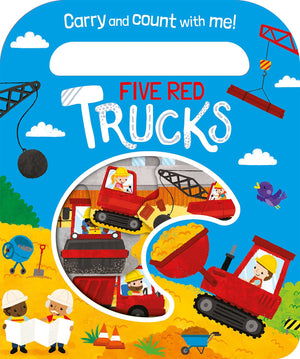 Five Red Trucks (Count and Carry Board Books),Used