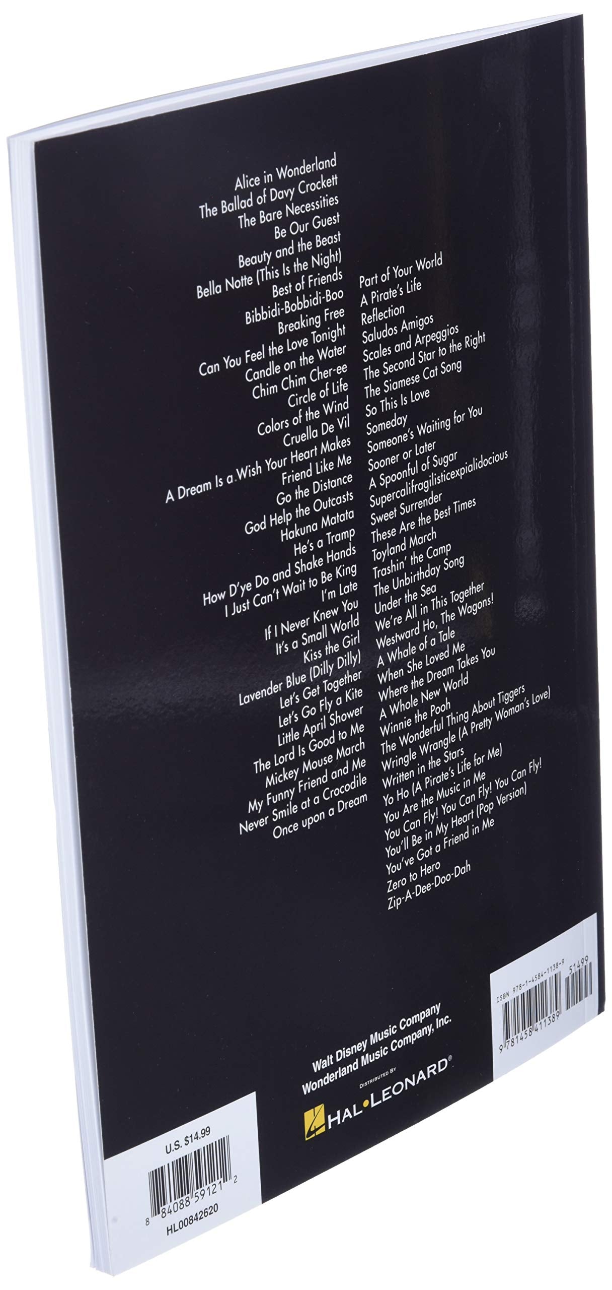 The Big Book of Disney Songs: Violin,New