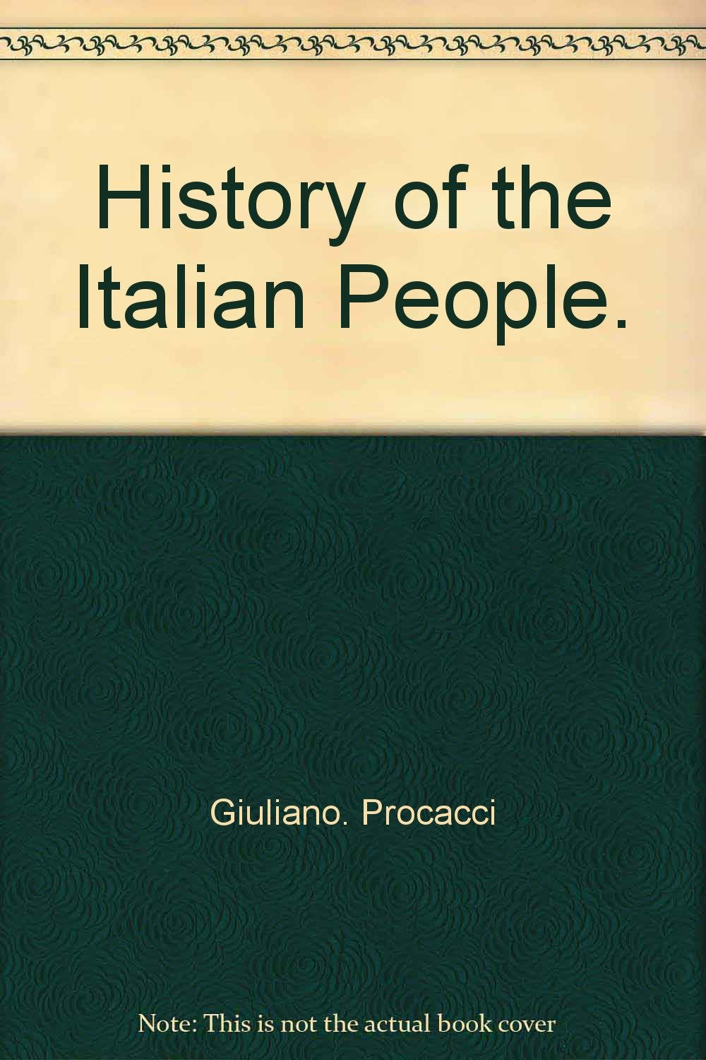 History of the Italian people,New