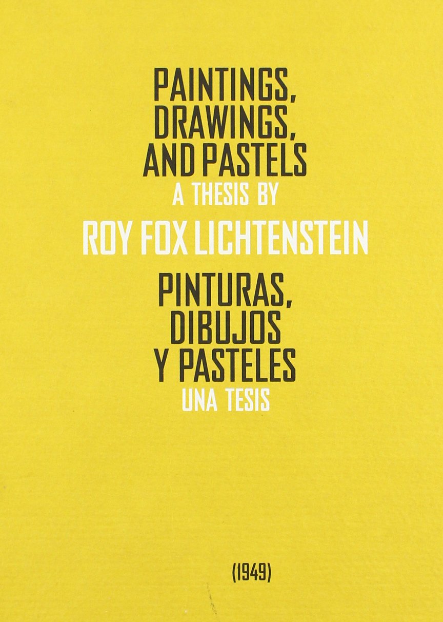 Paintings, Drawings & Pastels Lictenstein (English and Spanish Edition),Used