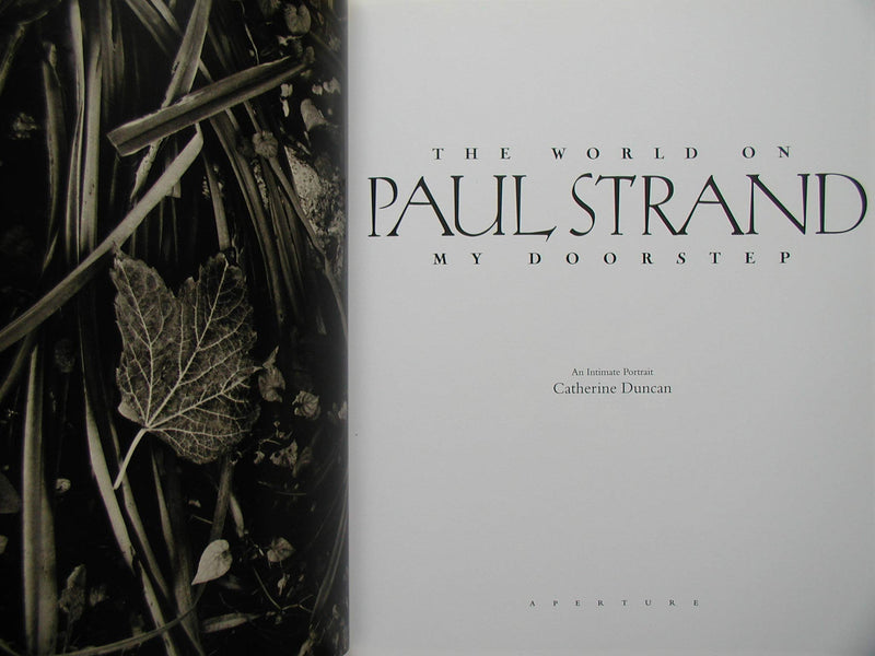 Paul Strand: The World on My Doorstep (APERTURE),Used