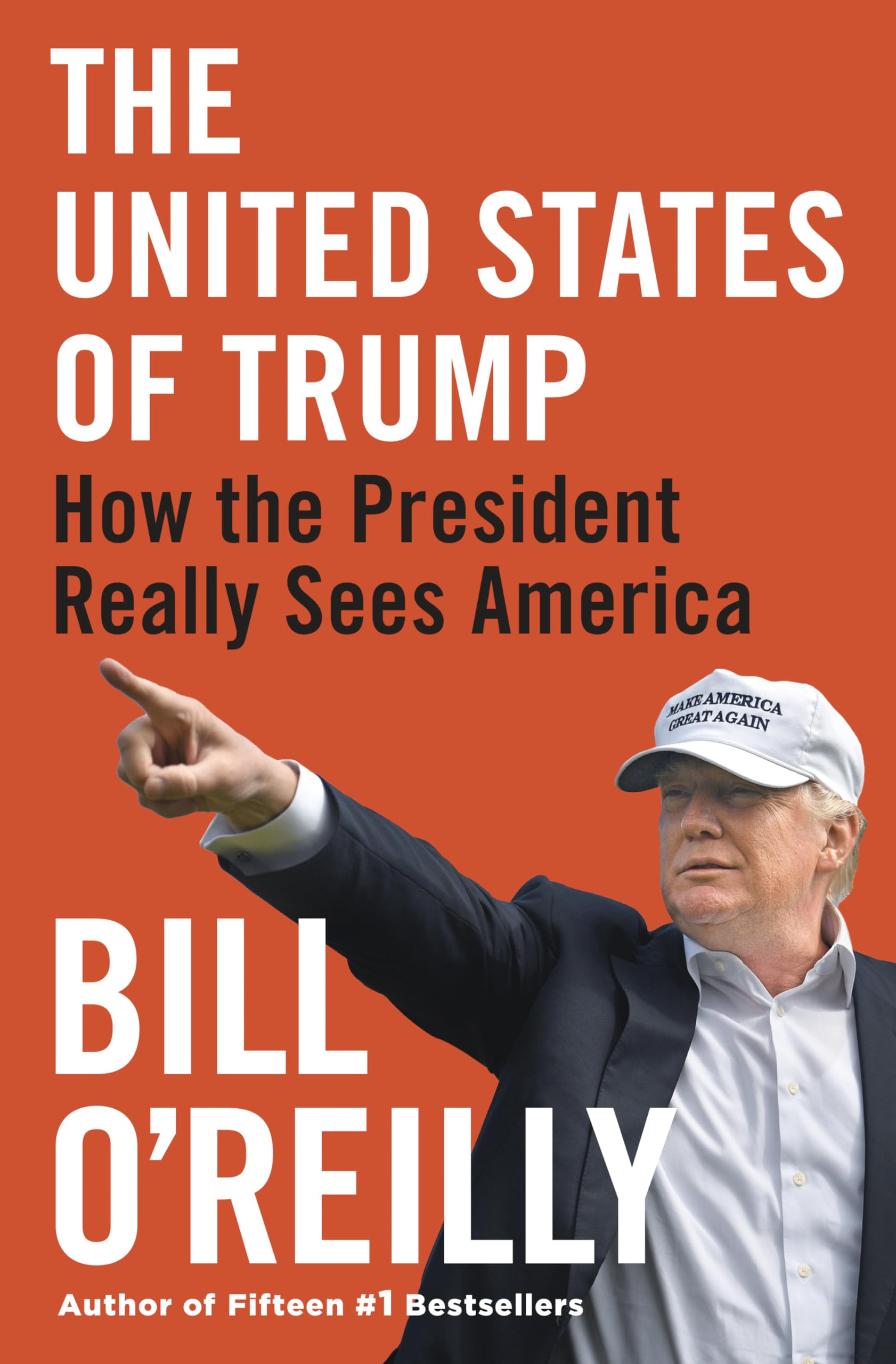 The United States of Trump: How the President Really Sees America (Thorndike Press Large Print Core),Used