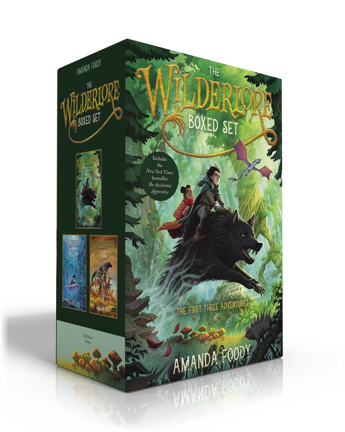 The Wilderlore Boxed Set: The Accidental Apprentice; The Weeping Tide; The Ever Storms,Used