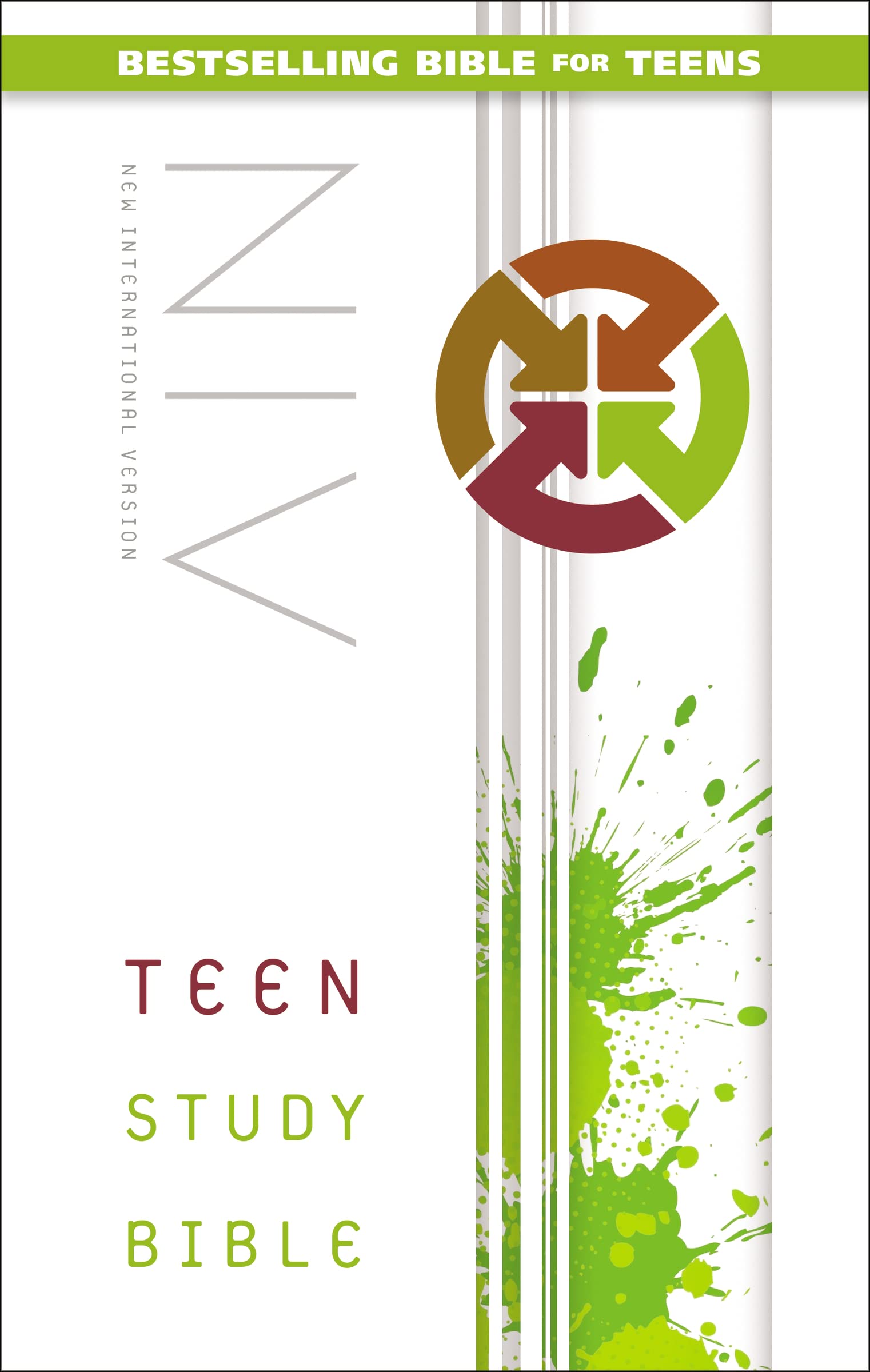 NIV, Teen Study Bible, Hardcover,Used