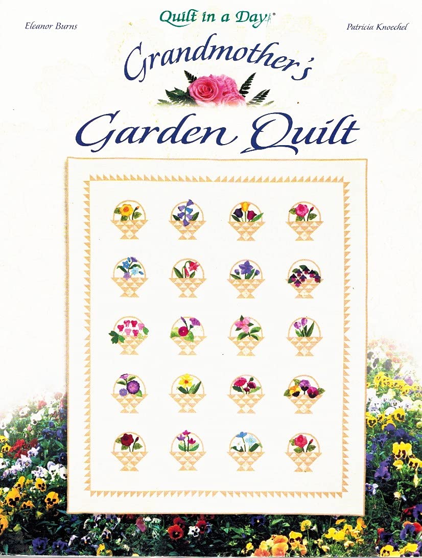 Grandmother's Garden Quilt (Quilt in a Day),Used