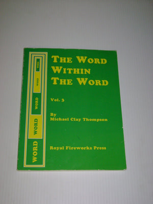 The Word Within the Word, Vol. 1,New