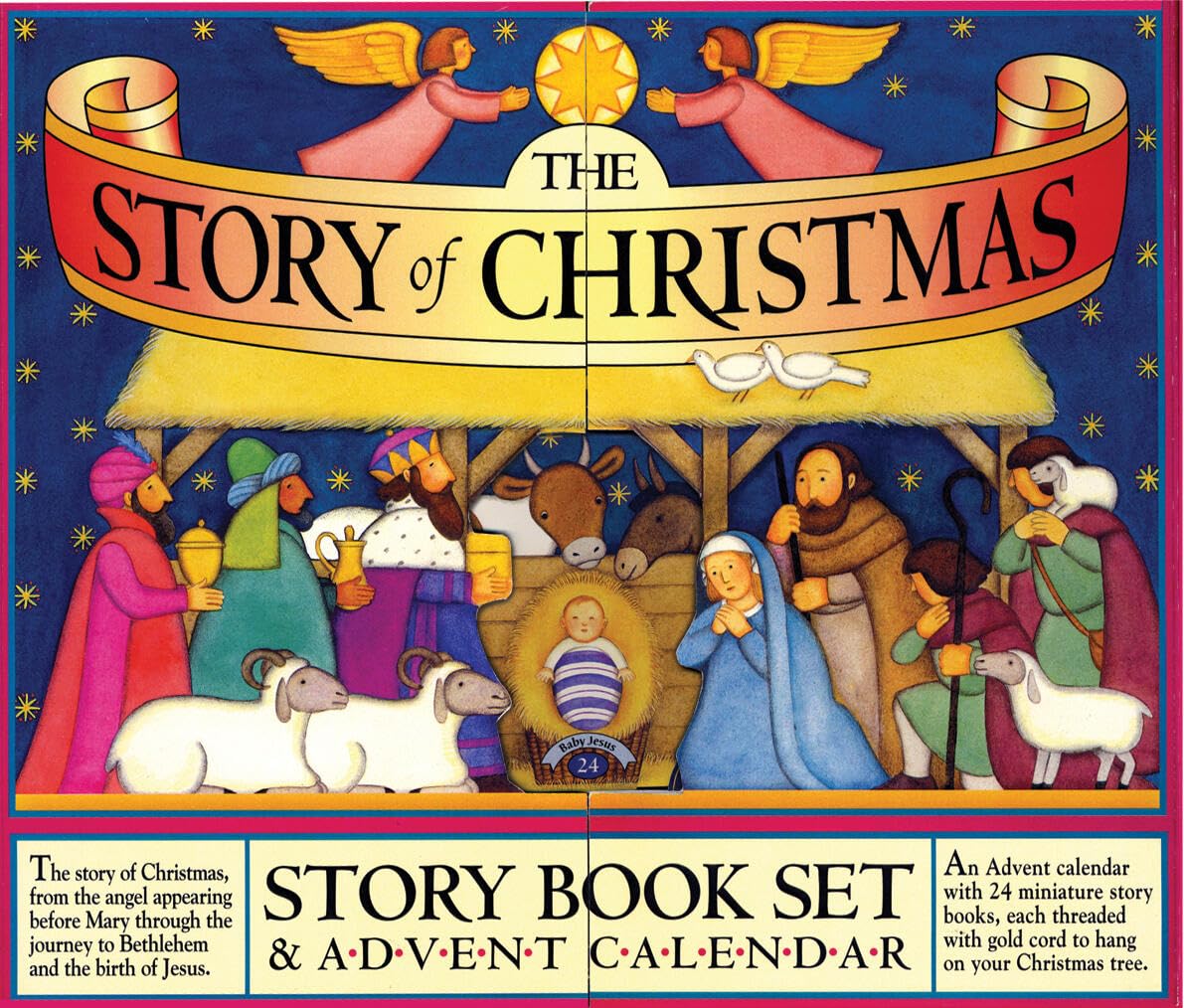 The Story of Christmas Story Book Set and Advent Calendar,New