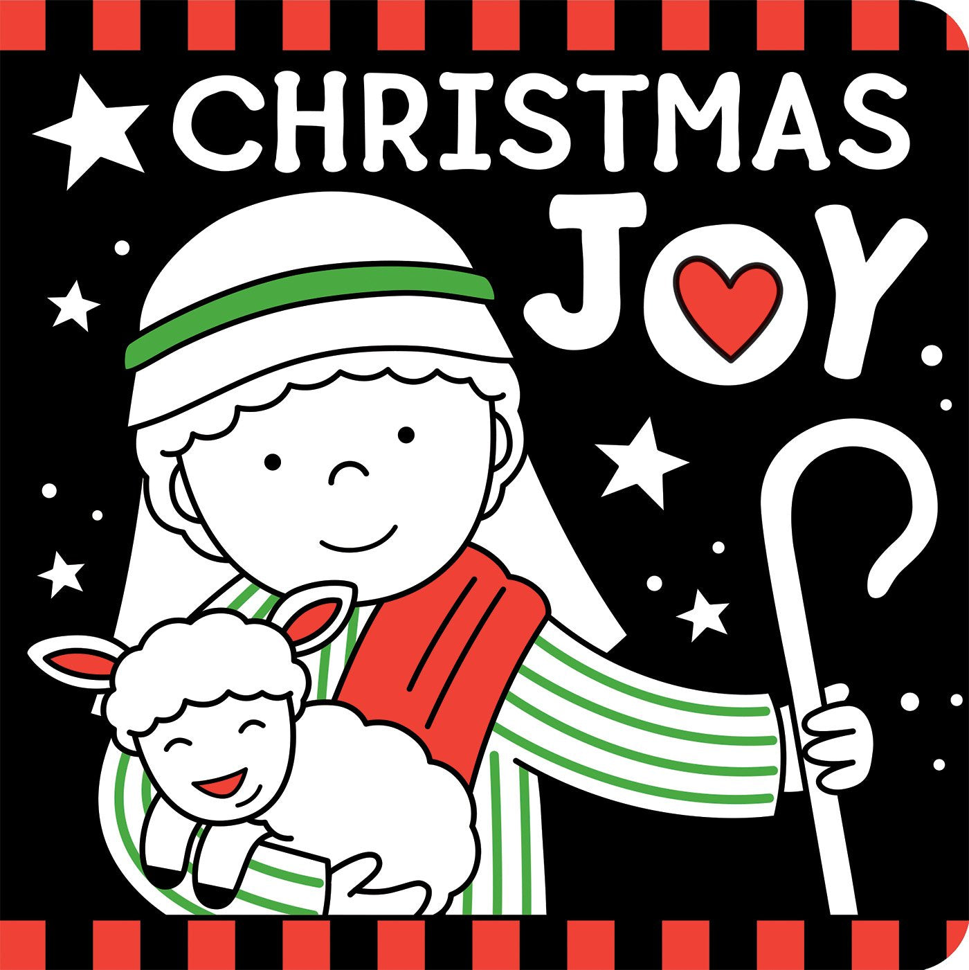 Christmas Joy Black & White Board Book (Tell Me About God Board Books),Used